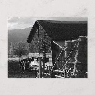 Hay Barn Postcard
