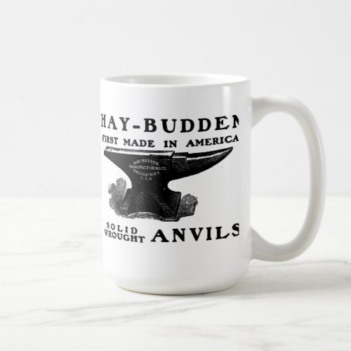 Hay Budden anvil mug