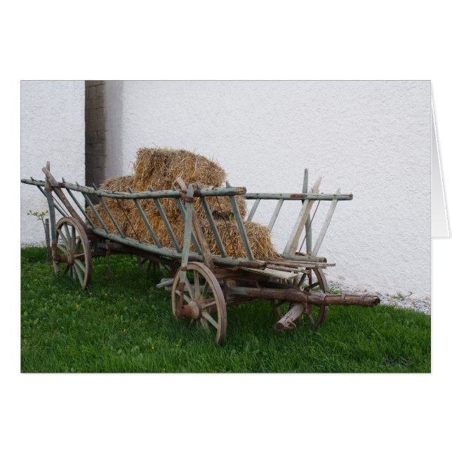 Hay Cart Cards (Front Horizontal)