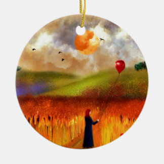 Hay Ceramic Ornament