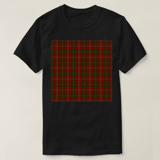 Hay Clan Tartan T-Shirt (Design Front)