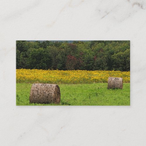 Hay for Sale Business Card