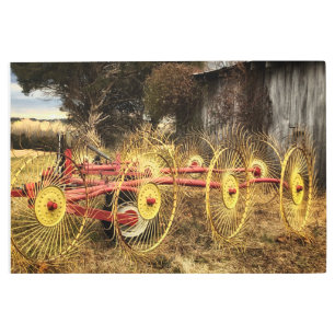 Hay Rake Metal Wall Art