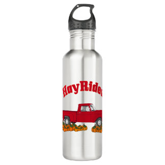 hay rides stainless steel water bottle