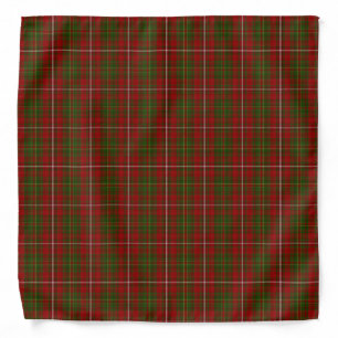 Hay Scottish Clan Tartan Plaid Pattern Bandana