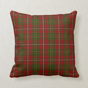 Hay Scottish Clan Tartan Plaid Pattern Throw Pillow