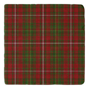 Hay Scottish Clan Tartan Plaid Pattern Trivet