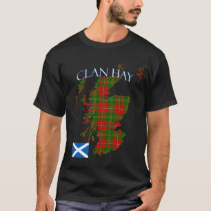 Hay Scottish Clan Tartan Scotland T-Shirt
