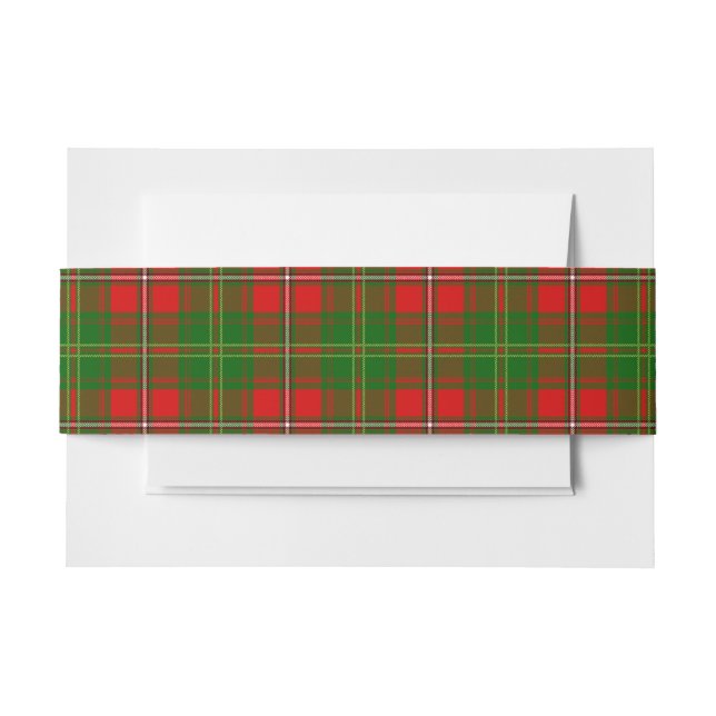 Hay Scottish Tartan Belly Band (Front Example)