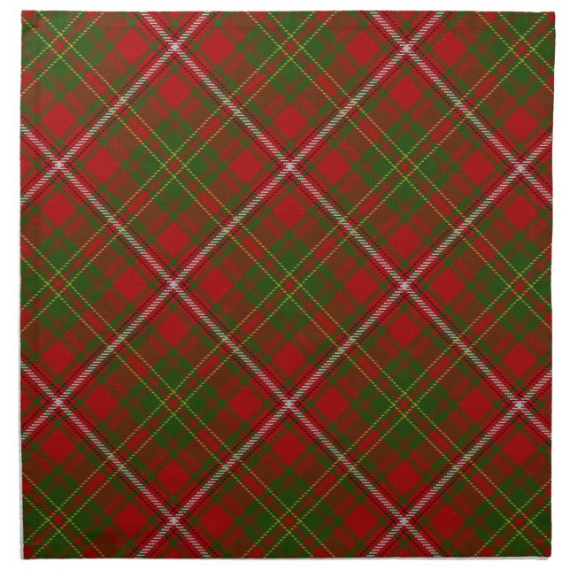 Hay Tartan Cloth Napkin (Front)