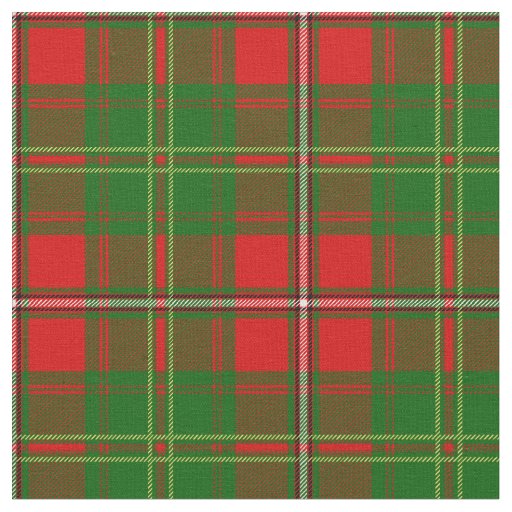 Hay Tartan Print Fabric
