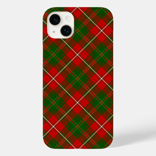 Hay tartan red green plaid Case-Mate iPhone case (Back)