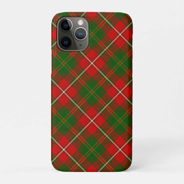 Hay tartan red green plaid Case-Mate iPhone case (Back)