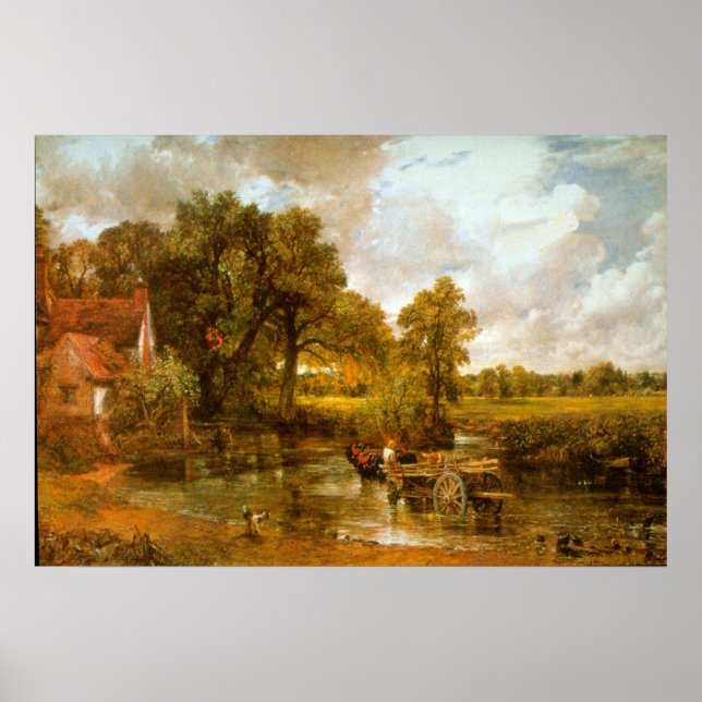 Hay Wain by John Constable Poster (Front)