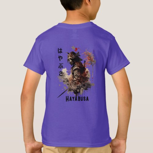 Hayabusa T_Shirt with Blue Girl Graphic_Kane Store