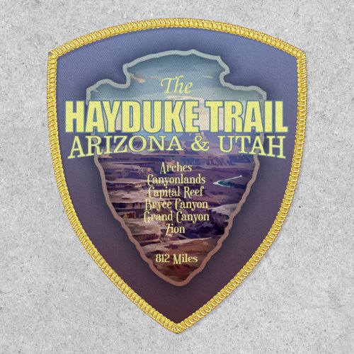 Hayduke Trail arrowhead  Patch