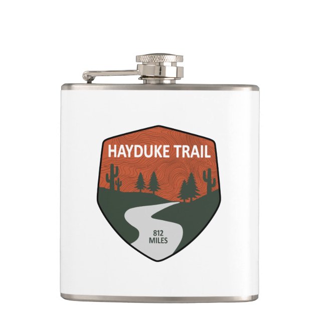 Hayduke Trail Flask (Front)