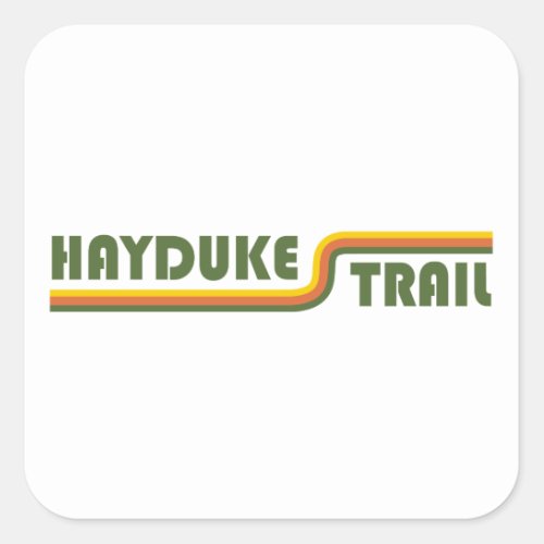 Hayduke Trail Square Sticker