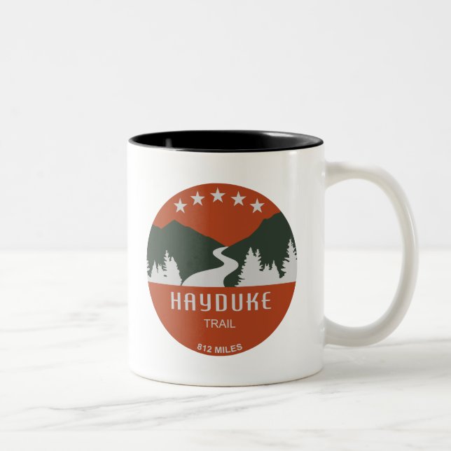 Hayduke Trail Two-Tone Coffee Mug (Right)