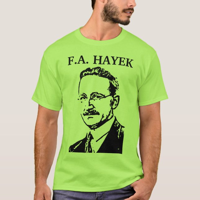 Hayek Monochrome T-Shirt (Front)