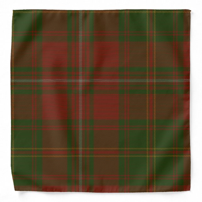 Hayes Clan Tartan Bandana (Front)