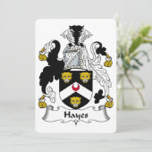 Hayes Family Crest (Standing Front)