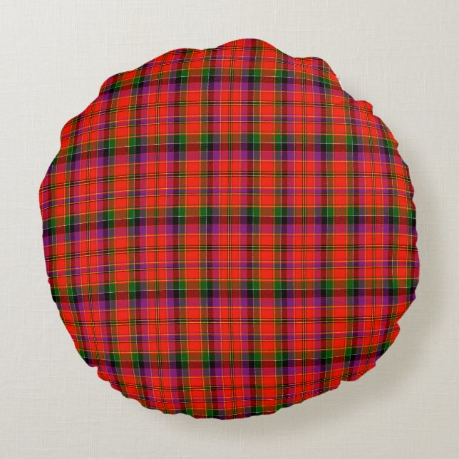 Hayes Scottish Tartan Pillow (Back)