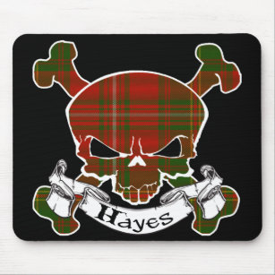 Hayes Tartan Skull Mousepad