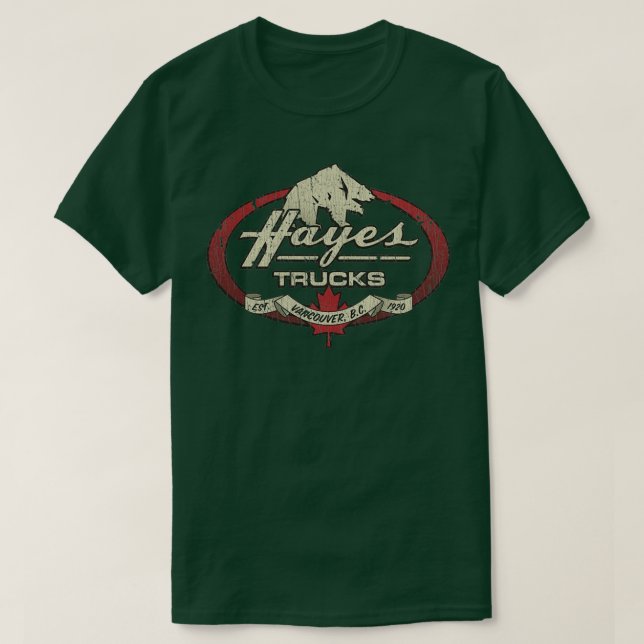 Hayes Trucks 1971  T-Shirt (Design Front)