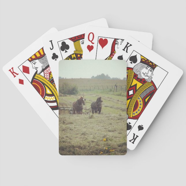 Haying Time Poker Cards (Back)
