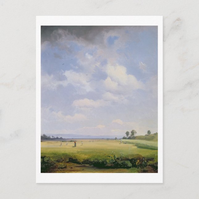 Haymaking, 1838 (oil on canvas) postcard (Front)