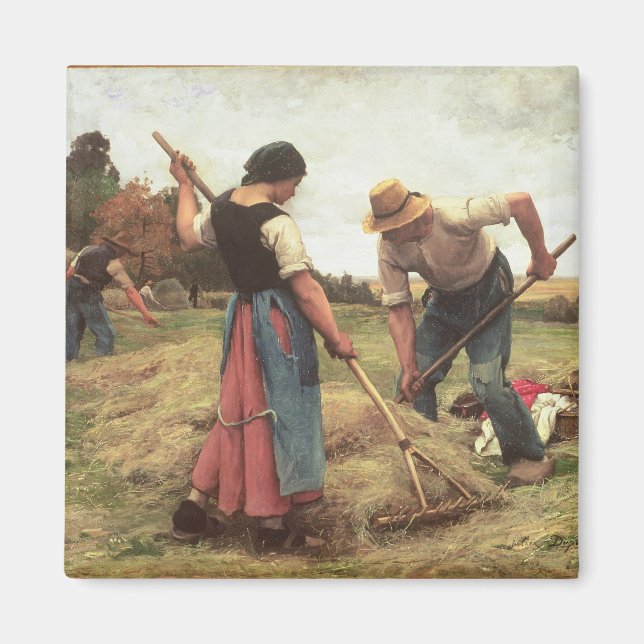 Haymaking, 1880 magnet (Front)