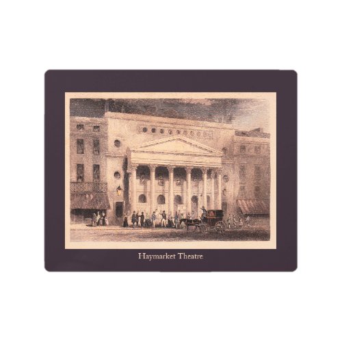 Haymarket Theatre London Metal Print