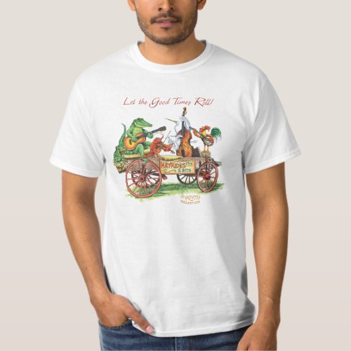 HayrideTshirt Let the good times roll T_Shirt
