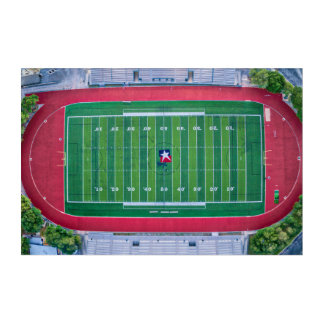 Hays CISD Bob Shelton Stadium; Acrylic Print