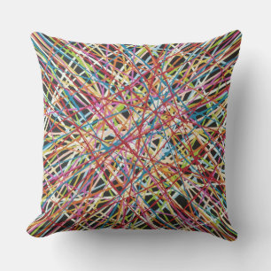 Haystack in Red 20 x 20 Outdoor Throw Pillow