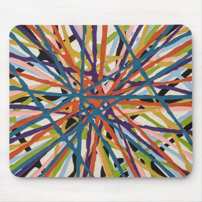 Haystack in White Mousepad (Front)