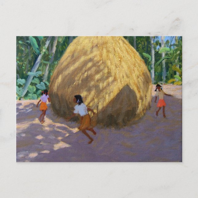 Haystack Kerala Postcard (Front)