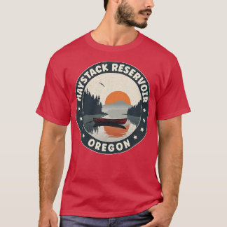 Haystack Reservoir Oregon Sunset T-Shirt