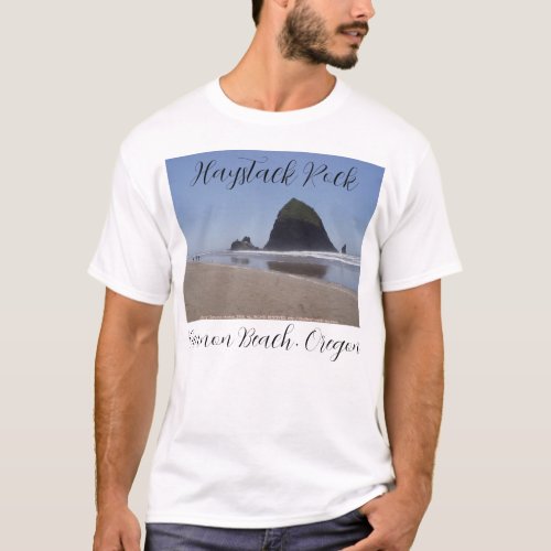 Haystack Rock Cannon Beach Oregon Hoodie T_Shirt
