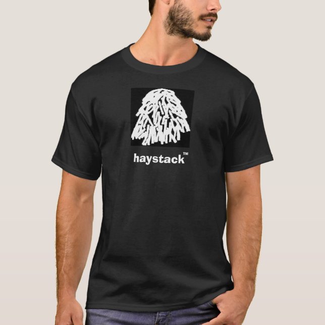 haystack-tshirt-white-noshade, haystack, TM T-Shirt (Front)