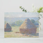 Haystacks End of Summer Claude Monet (Standing Front)
