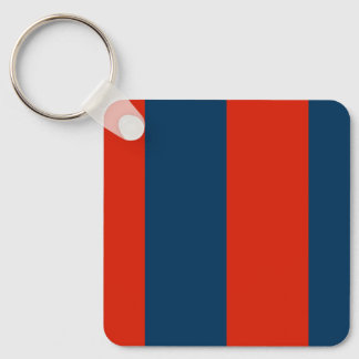 HAYTI INDIGENOUS ARMY FLAG KEYCHAIN