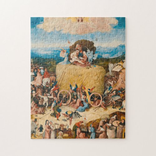 Haywain Triptych _ Hieronymus Bosch Jigsaw Puzzle