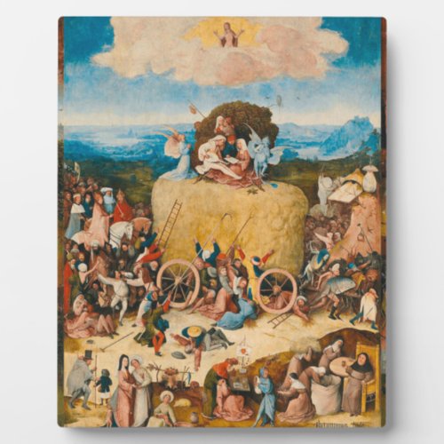 Haywain Triptych _ Hieronymus Bosch Plaque