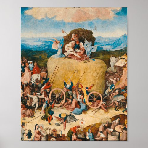Haywain Triptych _ Hieronymus Bosch Poster