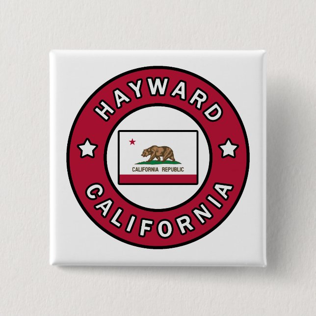 Hayward California Button (Front)