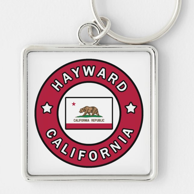Hayward California Keychain (Front)