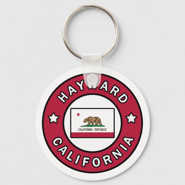 Hayward California Keychain (Front)