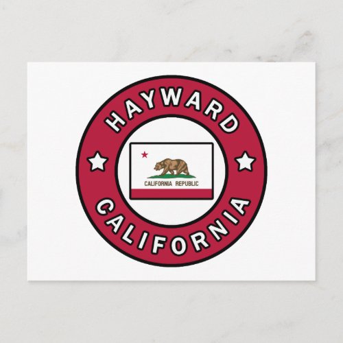 Hayward California Postcard